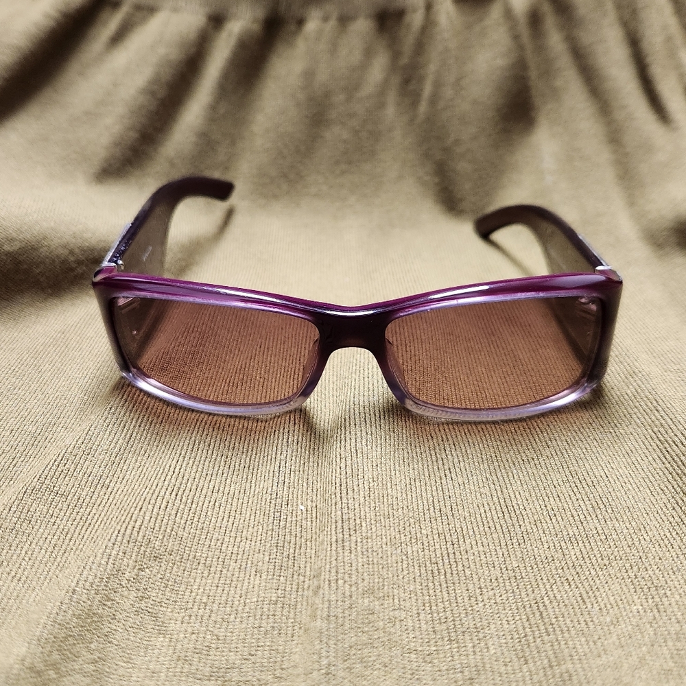 Dior Purple Rectangular Sunglasses - image 1